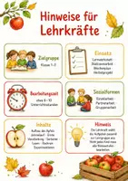 Vorschau - Stundenentwürfe - Apfel & Apfelernte – Lernwerkstatt Sachunterricht Klasse 1–3 | differenziert mit Lösungen - Seite 1