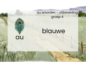Voorbeeld - Staal 2 - kaartjes met alle woorden en uitbereidingen van de au plaat - Pagina 3