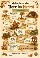 Vorschau - Stundenentwürfe - Tiere im Herbst und Winter – Winterschlaf, Winterruhe & Winterstarre | Sachunterricht Klasse 2–3 - Seite 2