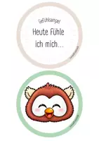 Vorschau - Bildkarten - Gefühlsampel Eulenklasse - Deckblatt