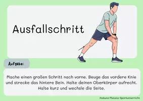 Vorschau - Stationenlernen - Richtig Dehnen: Dehnübungen mit Wahrnehmung der Muskel - Seite 2