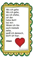 Vorschau - Bildkarten - Gebetskarten als Ritual im Religionsunterricht - Seite 3