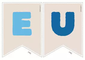 Vorschau - Poster - Wimpel Klassenzimmer Eulenklasse - Seite 1