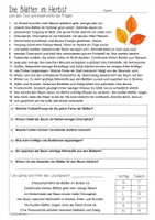 Vorschau - Arbeitsblätter - Lesen & Verstehen - Im Herbst (Klasse 3-5) - Seite 3