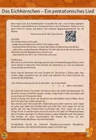 Vorschau - Stundenentwürfe - Das Eichhörnchen - Lied für die 1. und 2. Klasse mit Pentatonik-Begleitung ~ Grundschule Musik - Seite 3