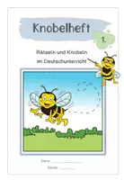 Vorschau - Arbeitsblätter - Knobelheft Nr. 1 Deutschunterricht: Klasse 2|3 (Begabtenförderung) - Seite 1