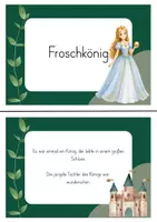 Vorschau - Arbeitsblätter - Froschkönig - Kurzfassung, Lesetext und Ausmalbilder - Seite 2