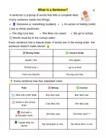 Vorschau - Arbeitsblätter - Sätze korrigieren: Grammatik, Großschreibung & Zeichensetzung (Klassen 2–4 / ESL) – Arbeitsblätter & Web-Quiz - Seite 3