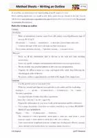 Vorschau - Merkblätter - Materialpaket - Methodenblätter Englisch (Sek II) – Analyse, Writing & Abitur - Seite 1