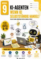 Vorschau - Stundenentwürfe - Künstliche Intelligenz KI-Agenten Wenn KI selbständig handelt Jg. 6-10 - Deckblatt