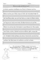Vorschau - Arbeitsblätter - Fehlerjagd Herbst – Rechtschreibung, Grammatik & Logikfehler finden (Deutsch Klasse 2, 3, 4 mit Lösungen) - Seite 3