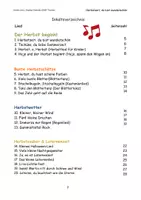 Vorschau - Anderer Materialtyp - Herbstzeit, du bist wunderschön - 20 neue Herbstlieder für Krippe, Kita & Grundschule - Seite 2