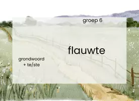Voorbeeld - Staal 2: Grondwoord + te/ste groep 6 - Pagina 2