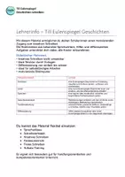 Vorschau - Stundenentwürfe - XL-PAKET: Till Eulenspiegel (Lesen, schreiben, Theater spielen, malen usw.) - Seite 2