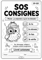 Aperçu - Apprentissages en autonomie - Sos consignes - Travailler les consignes - Page de couverture