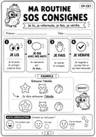 Aperçu - Apprentissages en autonomie - Sos consignes - Travailler les consignes - Page 1