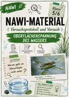 Vorschau - Arbeitsblätter - Versuchsprotokoll: Warum geht ein Wasserläufer nicht unter? - Deckblatt