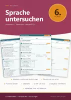 Vorschau - Arbeitsblätter - Grammatik Deutsch 6 Realschule - Deckblatt