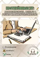 Vorschau - Lehrpläne/Lehrermaterial - Kostenübersicht: Arztrechnungen, Beihilfe & Private Krankenversicherung - Deckblatt