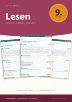 Vorschau - Arbeitsblätter - Leseverstehen Deutsch 9 Gymnasium - Deckblatt