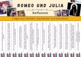 Vorschau - Anderer Materialtyp - Romeo und Julia: Abschließende Reflexion für Klasse 9 und 10 - Seite 2