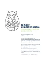 Vorschau - Stundenentwürfe - Ostern Fensterdeko - 10 Fensterbilder in 2 Versionen - Seite 1