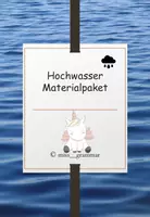 Vorschau - Arbeitsblätter - Naturgefahren - Hochwasser Materialpaket - Deckblatt