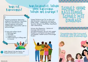 Vorschau - Arbeitsblätter - Schule ohne Rassismus – Schule mit Courage - Gemeinsam für Respekt, Vielfalt und Zivilcourage - Seite 1