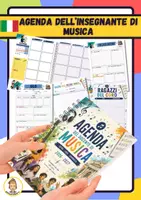 anteprima - Programmi scolastici / Materiali per docenti - Agenda dell'Insegnante di Musica 2026-2027 - Pagina di copertina