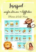 Vorschau - Arbeitsblätter - Gesamtpaket: Lesespiele (Ö & D) (wachsendes Paket) - Seite 1