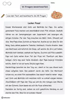 Vorschau - Arbeitsblätter - Lesen Klasse 4 (differenziert) - Seite 3