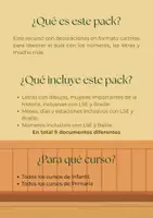 Vista previa - Refuerzo / NEE / Materiales de apoyo - Decoración de aula - página 1