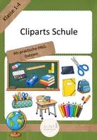 Vorschau - selbst erstellte Cliparts/Grafiken - Schule Cliparts als PNG Dateien - Deckblatt
