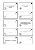 Vista previa - Tarjetas / Manipulativos - DINÁMICA AMISTAD Y COMPAÑERISMO - página 1