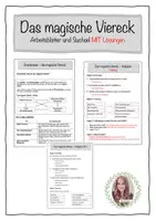 Vorschau - Stundenentwürfe - WBS/Politik - Materialpaket "magisches Viereck/Sechseck" (Kl. 9-11) - Seite 1