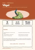 Vorschau - Stundenentwürfe - Wirbeltiere als Expertenpuzzle: Vögel - Ein vollständig geplantes Gruppenpuzzle für eine Doppelstunde Biologie in Klasse 5 oder 6 - Deckblatt