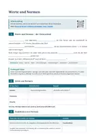 Vorschau - Arbeitsblätter - 1_AB_Werte_und_Normen_Schüler - Seite 1
