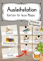 Vorschau - Bildkarten - Ausleihstation Ikea Moppe - Deckblatt