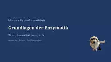 Vorschau - Unterrichtsreihen - Unterrichtsreihe: Grundlagen der Enzymatik - Seite 1