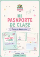 Vista previa - Decoración del aula - Mi pasaporte de clase| Actividad primeros días de cole | - Portada
