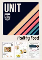 Aperçu - Préparation de séquence / Séquence complète - HEALTHY FOOD – Séquence complète pour 5ᵉ ! - Page de couverture