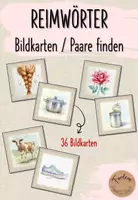 Vorschau - Stationenlernen - Reimwörter: Bildkarten/ Paare finden - Deckblatt