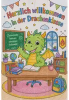 Vorschau - Mal- und Bastelvorlagen - Gemeinschaftsbild Drachenklasse - Deko (1. - 4. Klasse ) - Seite 2