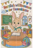 Vorschau - Mal- und Bastelvorlagen - Gemeinschaftsbild Hasenklasse - Deko (1. - 4. Klasse) - Seite 2