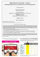 Vorschau - Arbeitsblätter - Mathe-Rätsel Klasse 6 | Vertretungsstunden Sekundarstufe | Grundrechenarten Bruchrechnung, Dezimalrechnung, Kreuzzahlrätsel, Domino, Potenzen | differenzierte Arbeitsblätter Kopiervorlagen mit Lösungen - Seite 1