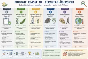 Vorschau - Unterrichtsreihen - Genetik – Mendel & Kreuzung | selbstständiges Lernen - Seite 1