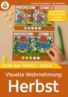 Vorschau - Fördermaterial/Inklusion - Finde den Fehler im Herbst: Suchbilder zur visuellen Wahrnehmung für Grundschule und Förderschule - Deckblatt