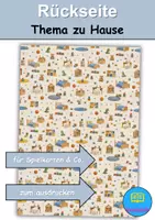 Vorschau - Spiele - GRATIS - Rückseite für Spiele usw: Thema zu Hause / wohnen / Möbel & Räume - Deckblatt