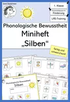 Vorschau - Arbeitsblätter - Phonologische Bewusstheit: Silben · Reime · Anlaute · Lautposition - Minihefte (Materialpaket) - Seite 1