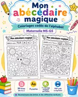 Aperçu - Feuilles d'exercices - Mon abécédaire magique – Pack 2 niveaux - Page 1